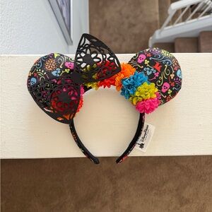 Disney Coco Floral Mickey Ears Headband